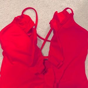 Gorgeous Red Swimsuit